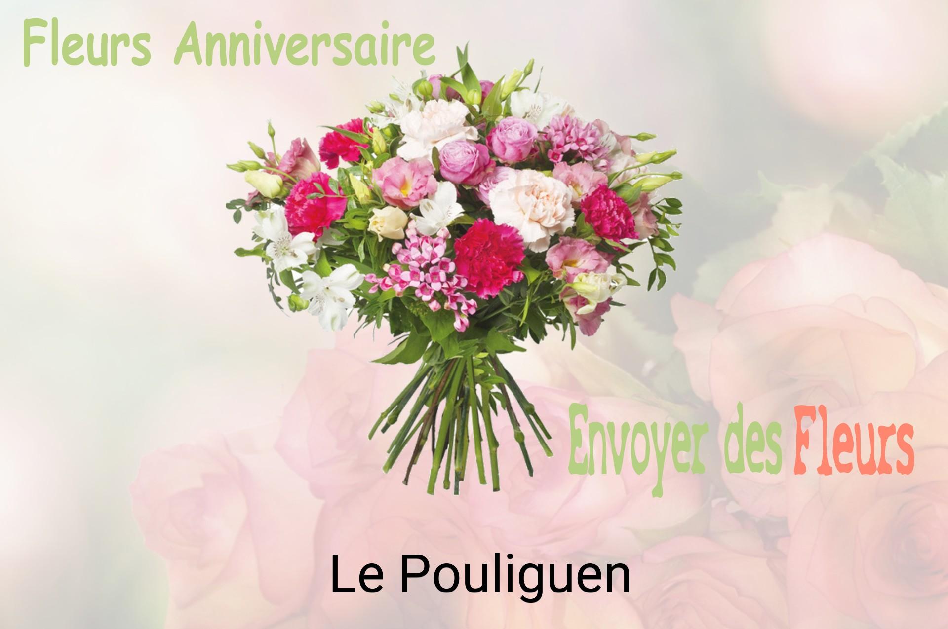 Bouquet de fleurs d’anniversaire livré à Le Pouliguen