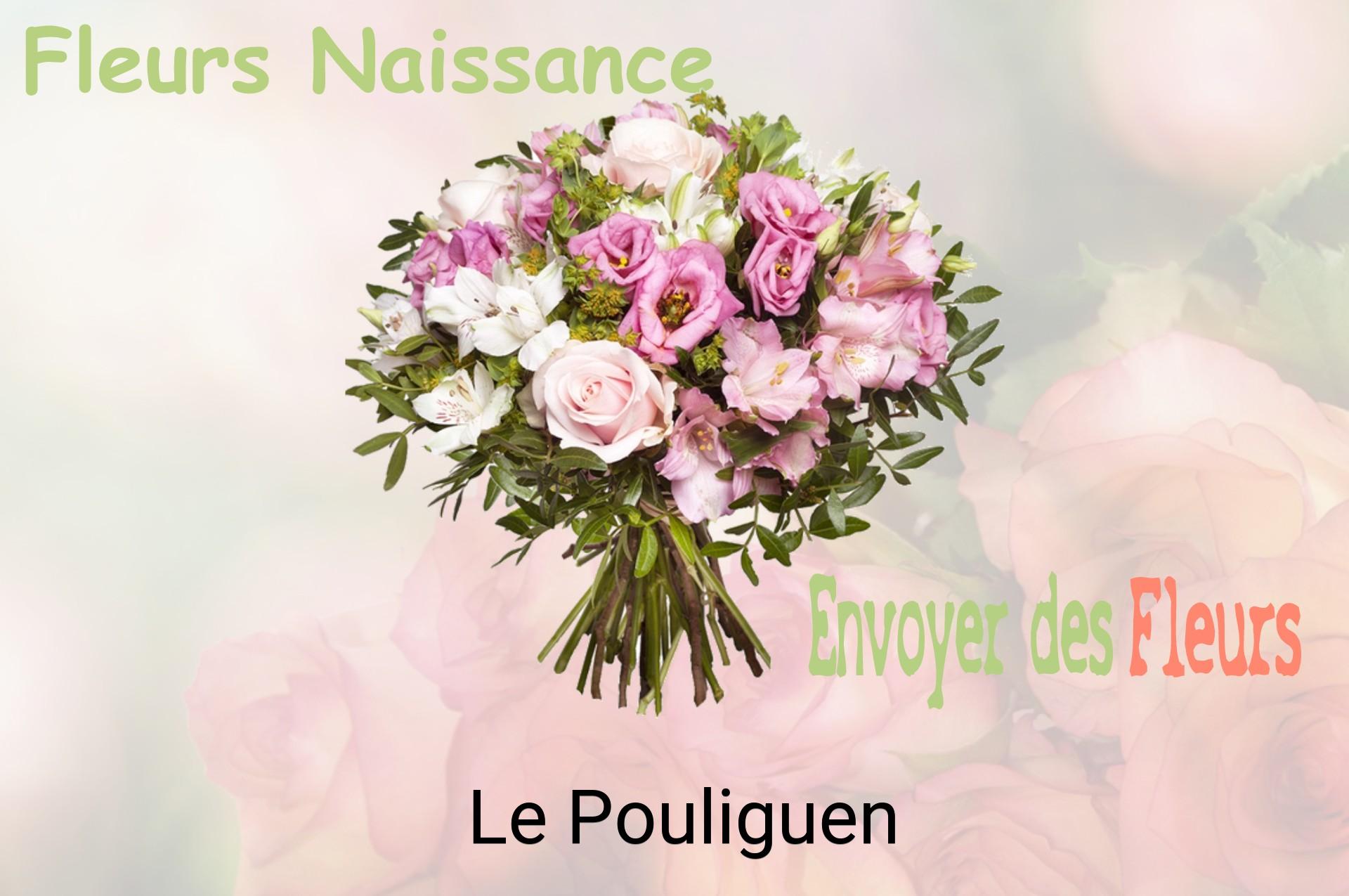 Bouquet de fleurs de naissance livré à Le Pouliguen